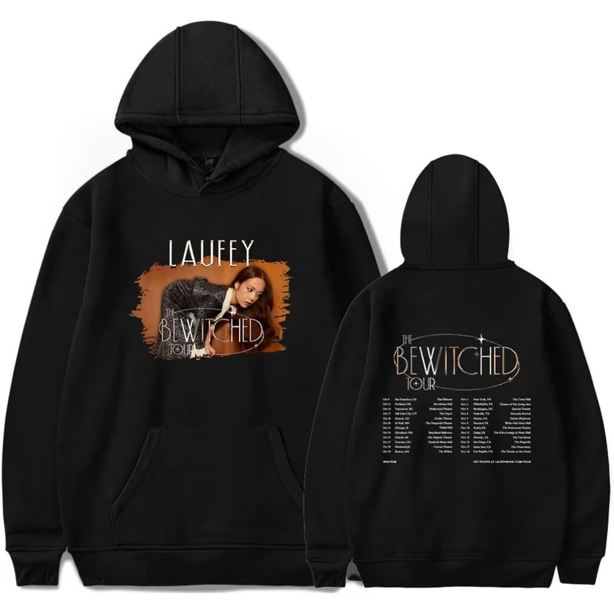 Laufey Bewitched Tour Hoodie Sweatshirt Women Men Long Sleeve Fashion Pullover Clothes - Laufey Store